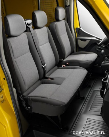 : фото Renault Master передние сиденья