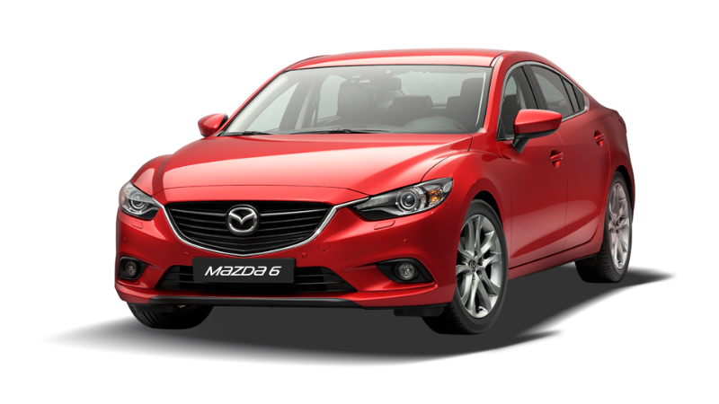 Mazda6: спереди слева