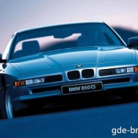 : BMW 8ER спереди