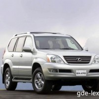 : Lexus GX470 спереди, сбоку