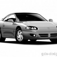 : Dodge Stealth спереди, сбоку