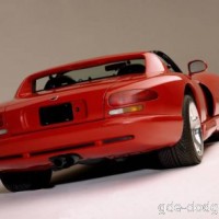 : Dodge Viper сзади