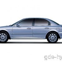 : Hyundai Sonata сбоку