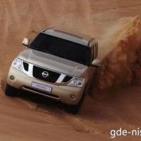 : Nissan Patrol спереди