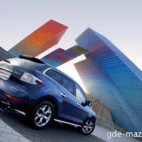 : Mazda CX-7 сзади