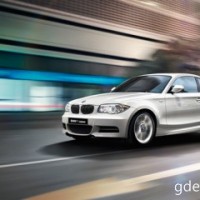 : BMW 1ER сoupe спереди-сбок