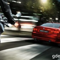: BMW 3ER купе фото сзади