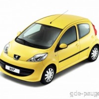 : Peugeot 107 вид спереди