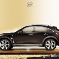 : Infiniti FX сбоку