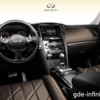 : Infiniti FX руль, передняя панель