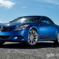 : Infiniti G Cabrio спереди, сбоку