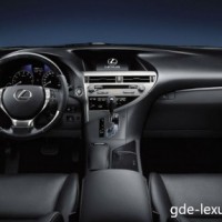 : Lexus RX350 руль, передняя панель