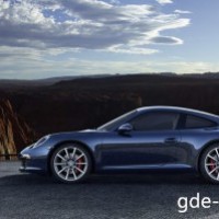 : Porsche 911 Carrera S сбоку