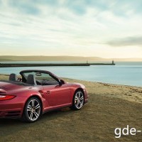 : фото Porsche 911 Turbo Cabriolet сбоку