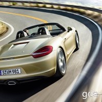 : Porsche Boxster вид сзади