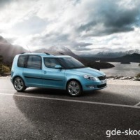 : Skoda Roomster сбоку