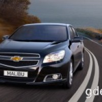 : Chevrolet Malibu вид спереди