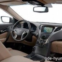 : Hyundai Grandeur руль, передняя панель