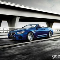 : BMW М6 кабриолет спереди, сбоку