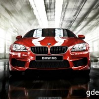 : BMW М6 купе спереди