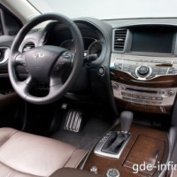 :  Infiniti JX руль, передняя панель