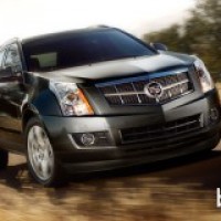 : Cadillac SRX 2012 вид спереди