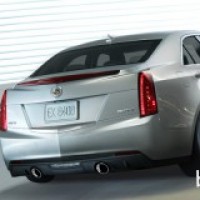 : Cadillac ATS сзади