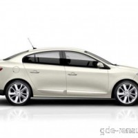 : Renault Fluence new сбоку