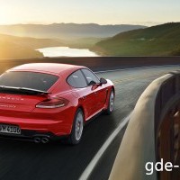 : Порше Панамера GTS new сзади