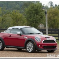 : MINI Cooper S coupe вид спереди, сбоку