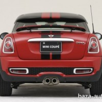 : MINI Cooper S coupe вид сзади