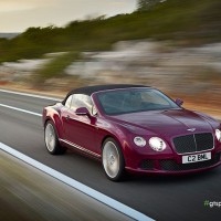 New Bentley Continental GTC Speed спереди: 