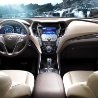 : Hyundai Santa Fe new руль, передняя панель