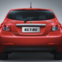 : Geely Emgrand ЕС7 хэтчбек вид сзади