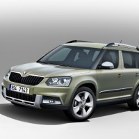 : Škoda Yeti Outdoor спереди, сбоку