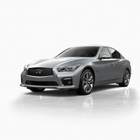 Infiniti Q50 Hybrid: слева спереди