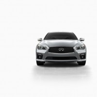 Infiniti Q50 Hybrid: спереди