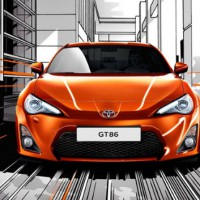 Toyota GT86: спереди