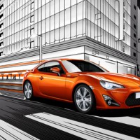 Toyota GT86: спереди справа