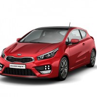 Kia pro_сee'd GT: спереди слева