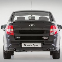 Lada Granta Sport: сзади