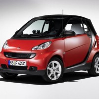 Smart fortwo cabrio: спереди слева