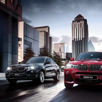 BMW X4: спереди