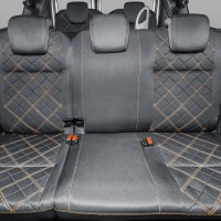Lada Largus Cross 7 мест: второй ряд сидений
