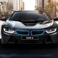 BMW i8: спереди