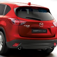 Mazda CX-5: слева сзади