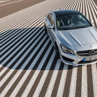 Mercedes CLA-klass sedan: спереди сверху