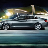 BMW 4ER купе: слева сбоку