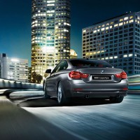 BMW 4ER купе: сзади