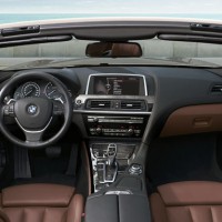 BMW 6ER cabrio: салон спереди
